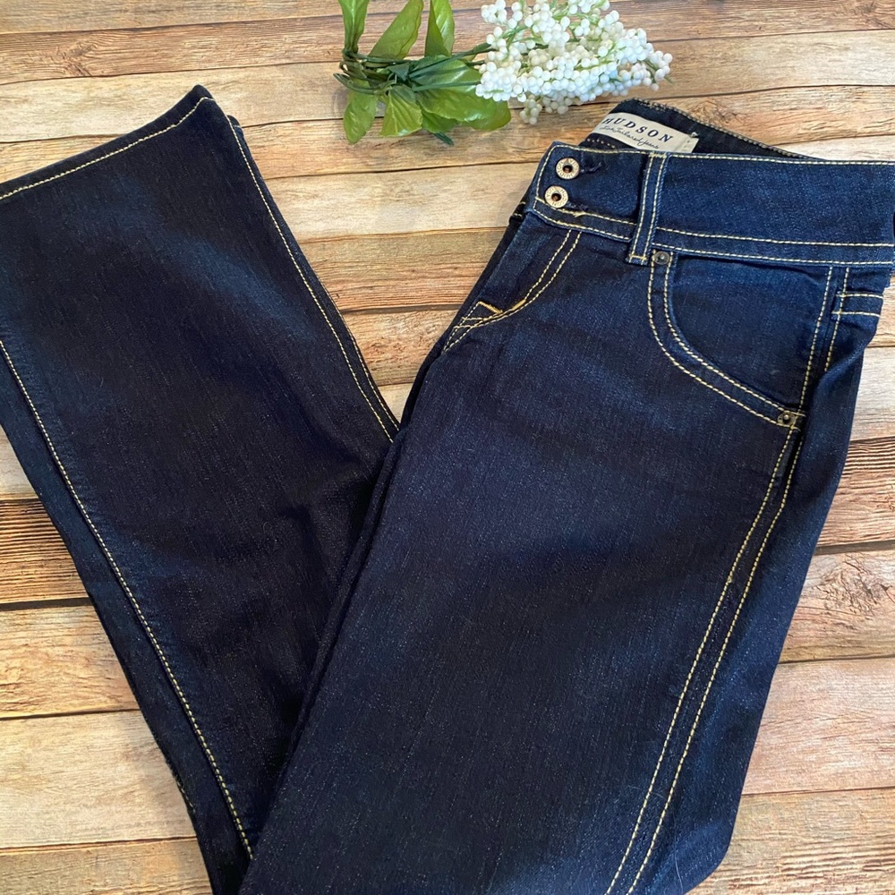Hudson Dark Wash Boot Cut Jeans Size 26